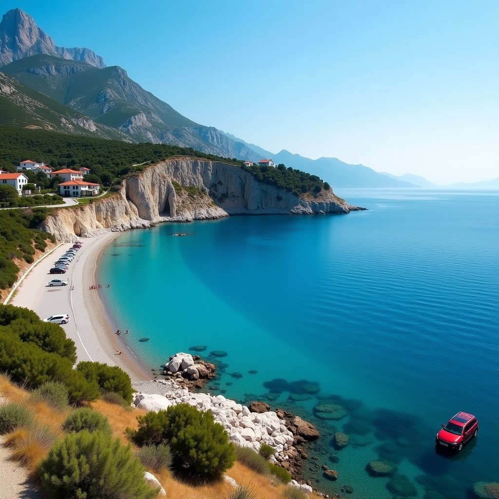 montenegro beaches by car